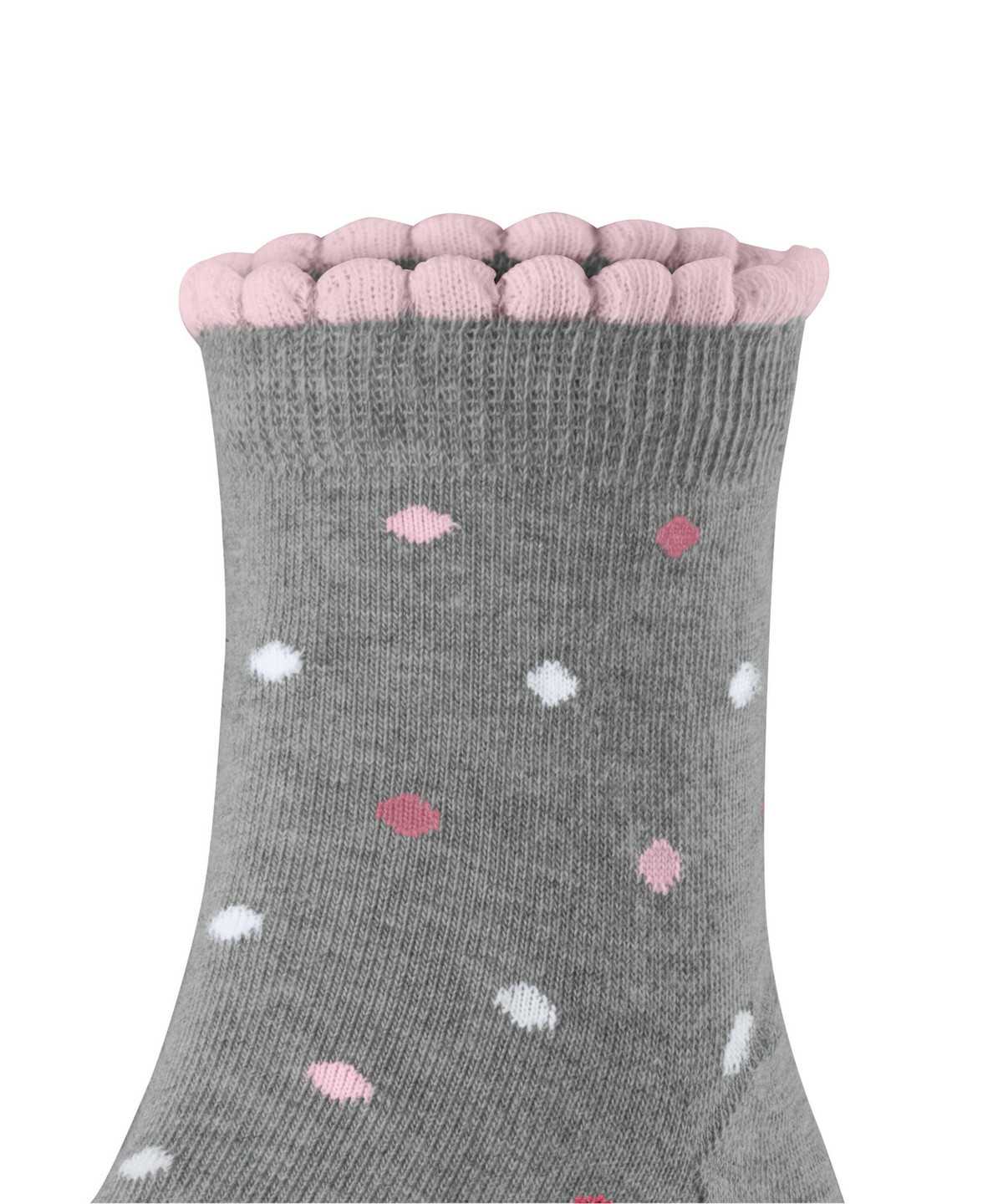 Kids' Falke Multidot Short sock Socks Grey | WGXJHQ978