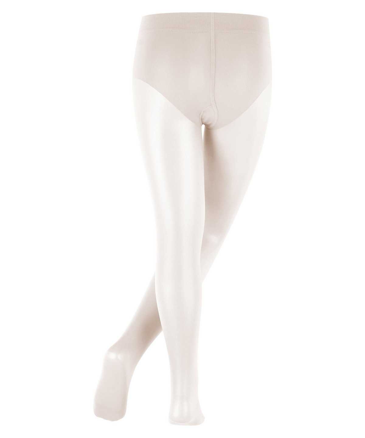 Kids' Falke Pure Matt 30 DEN Tights Tights White | LEGTQJ531