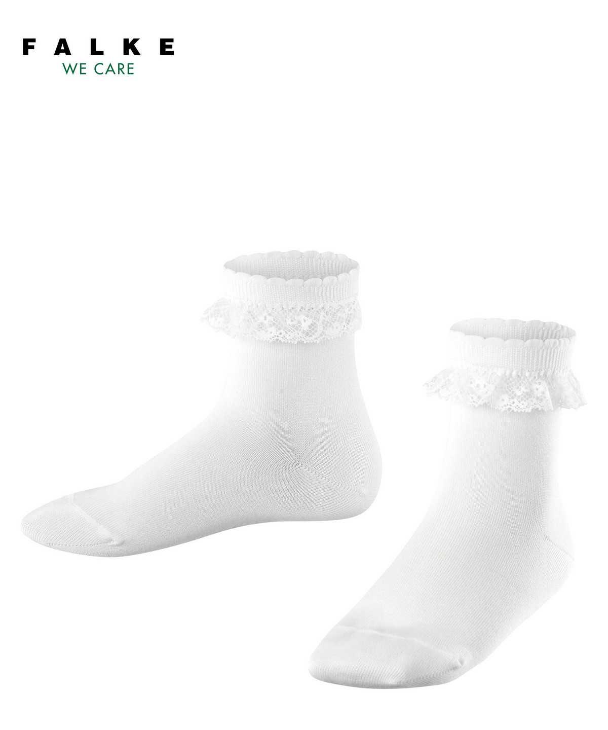 Kids\' Falke Romantic Lace Socks Socks White | QDNZFO578