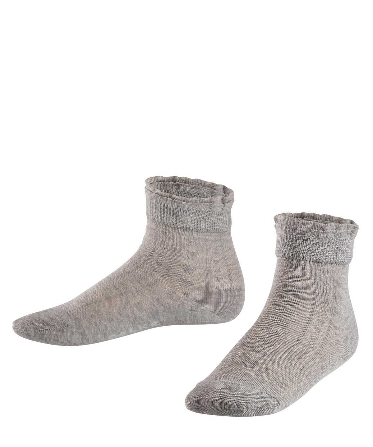 Kids\' Falke Romantic Net Socks Socks Grey | OHTJCQ617