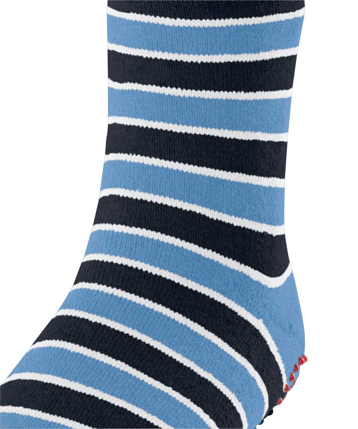 Kids' Falke Simple Stripes House socks Socks Blue | CVRGNK653