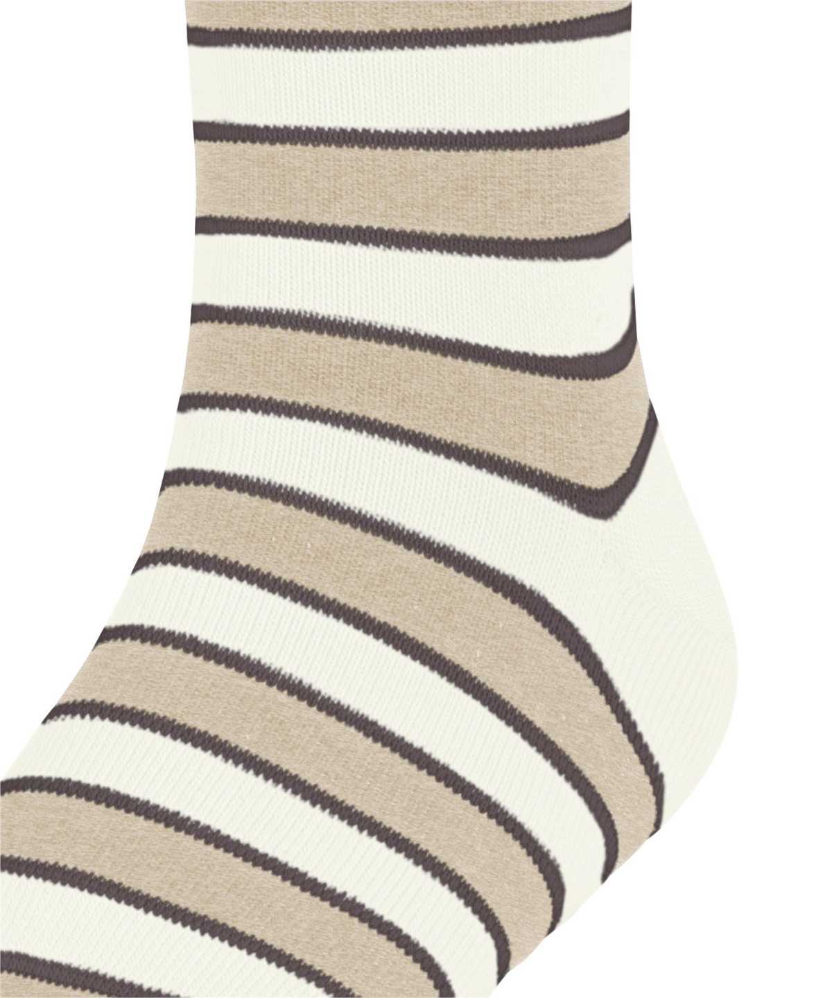 Kids' Falke Simple Stripes Socks Socks Beige | OKXTJA305