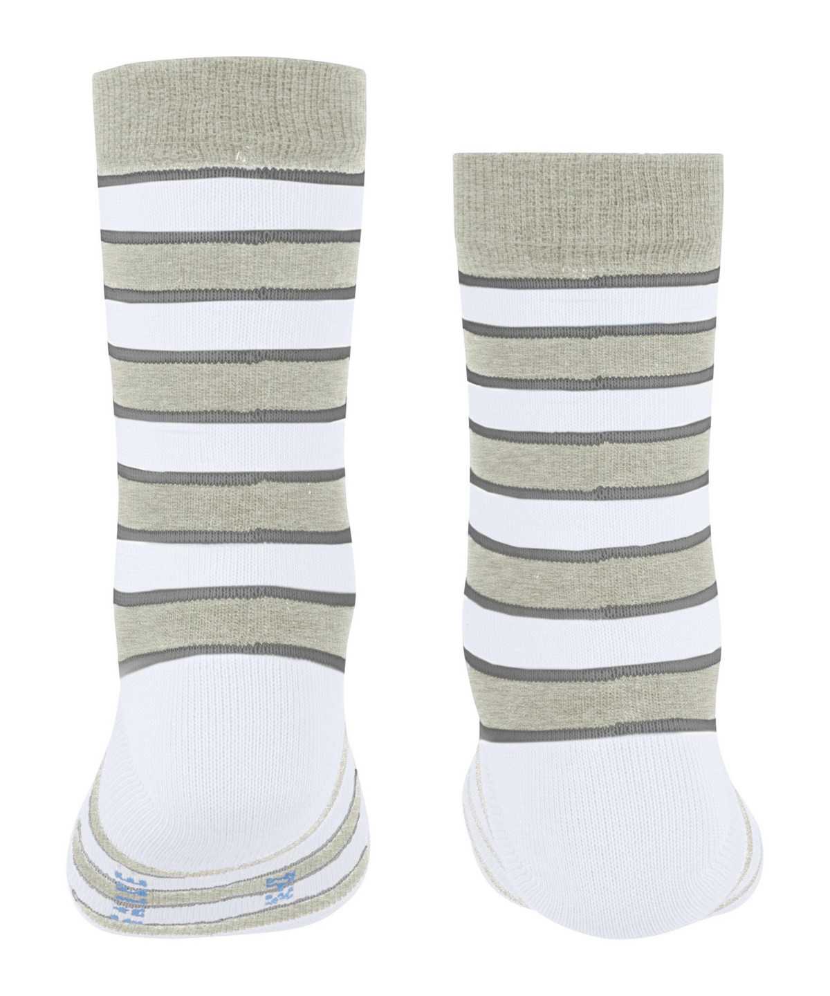 Kids' Falke Simple Stripes Socks Socks Grey | FKEWHB546