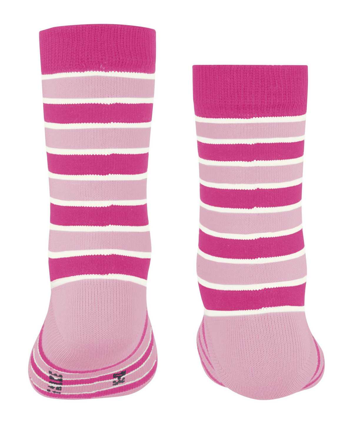 Kids' Falke Simple Stripes Socks Socks Pink | YPVWZC174