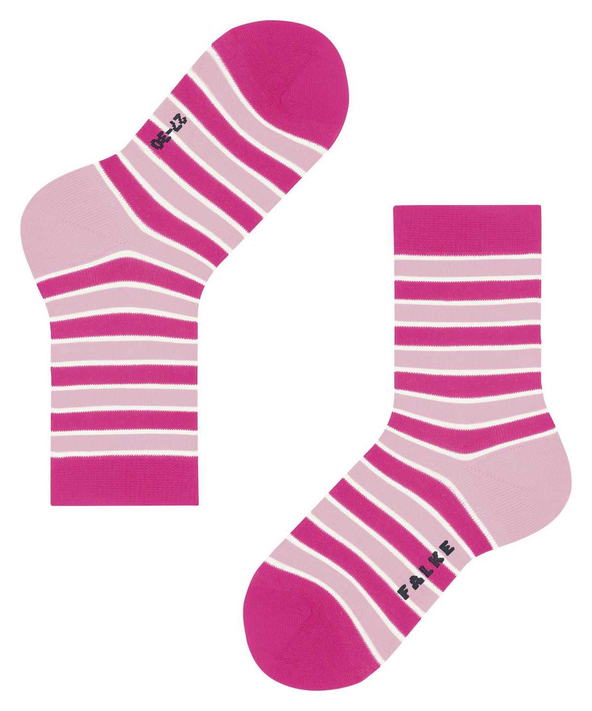 Kids' Falke Simple Stripes Socks Socks Pink | YPVWZC174