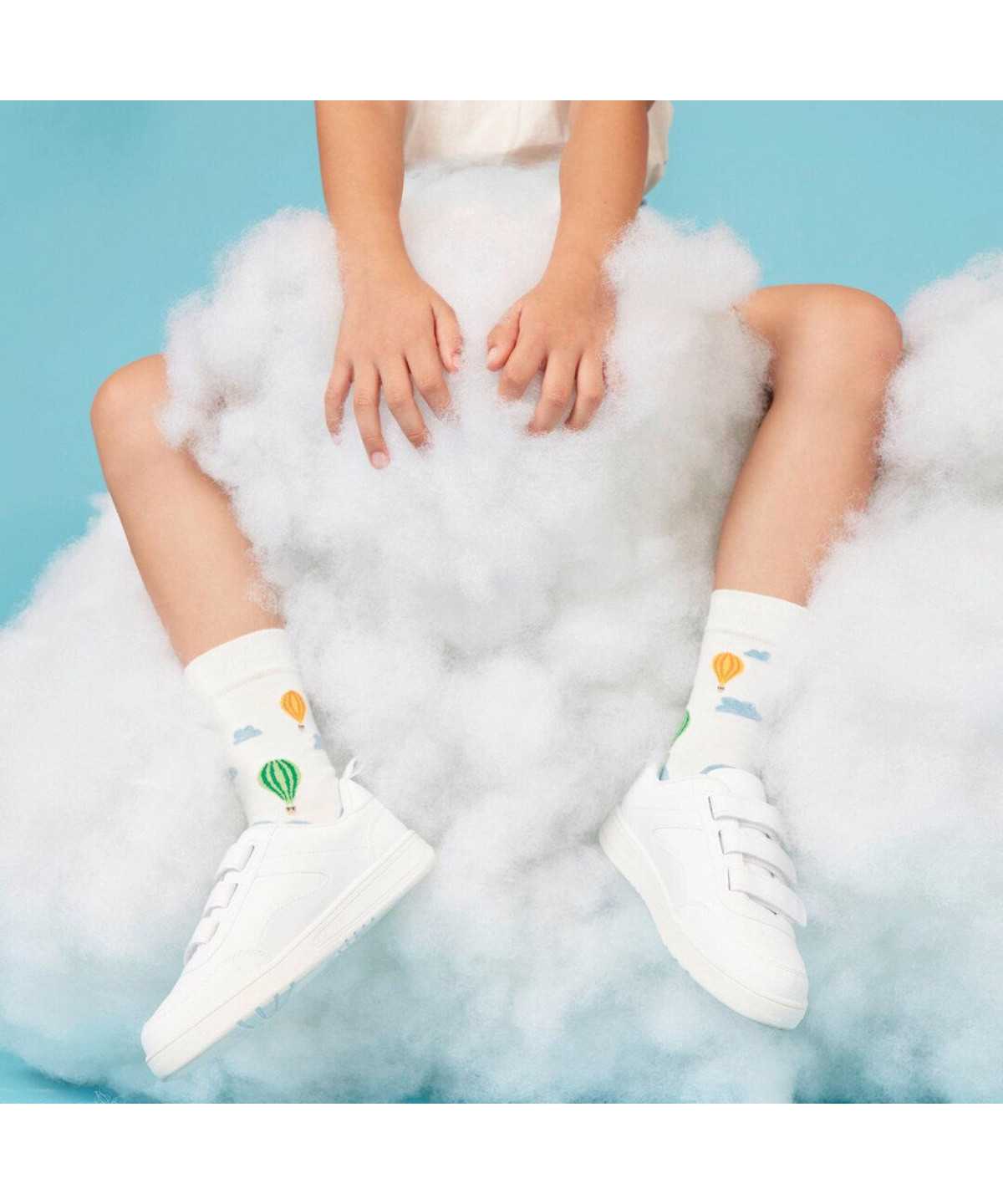 Kids' Falke Skylife Socks Socks White | BXJWRU167