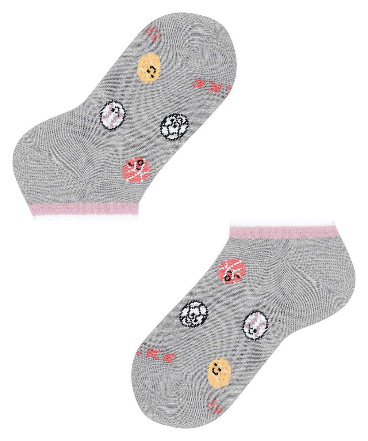 Kids' Falke Sporty Balls Sneaker socks Socks Grey | YTWCDI941