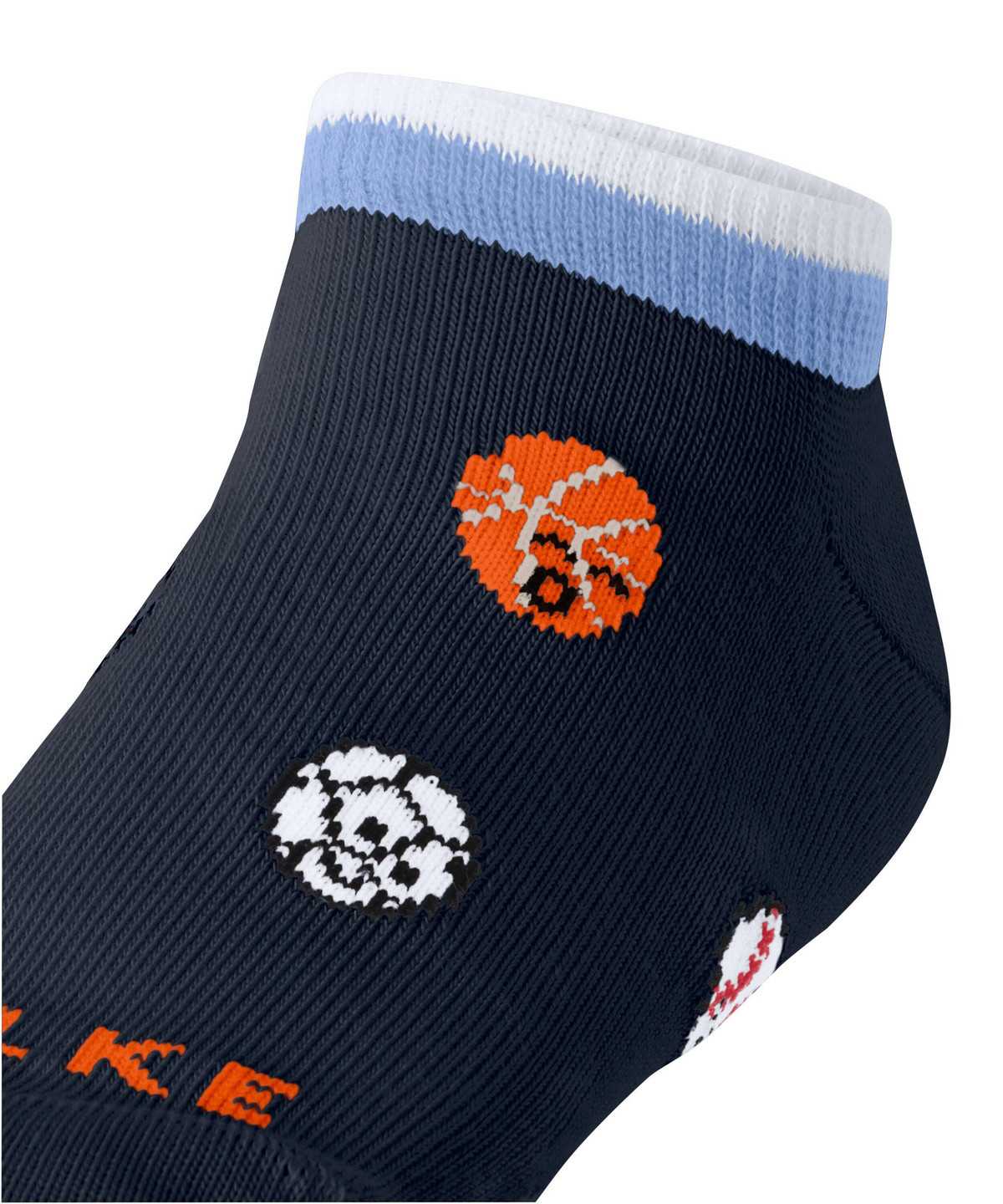 Kids' Falke Sporty Balls Sneaker socks Socks Blue | RXPJGF850