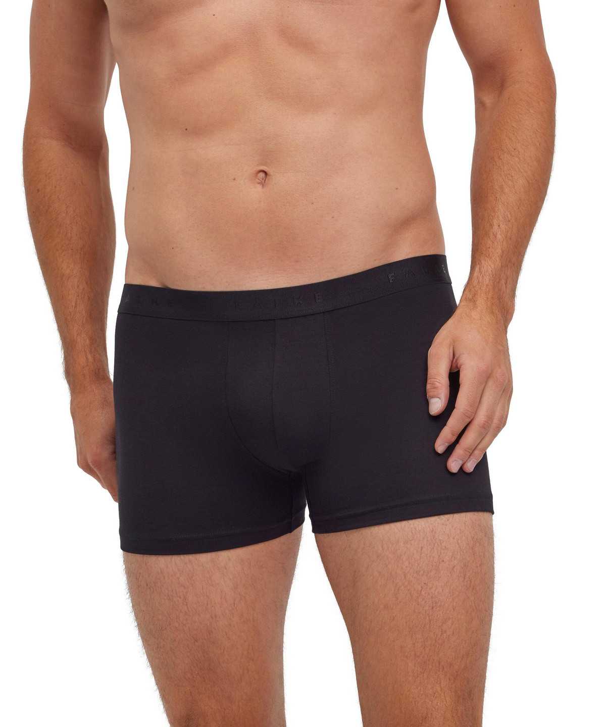 Men Falke 2-Pack Boxer Daily Comfort Boxer & Slips Black | JAVRIC710