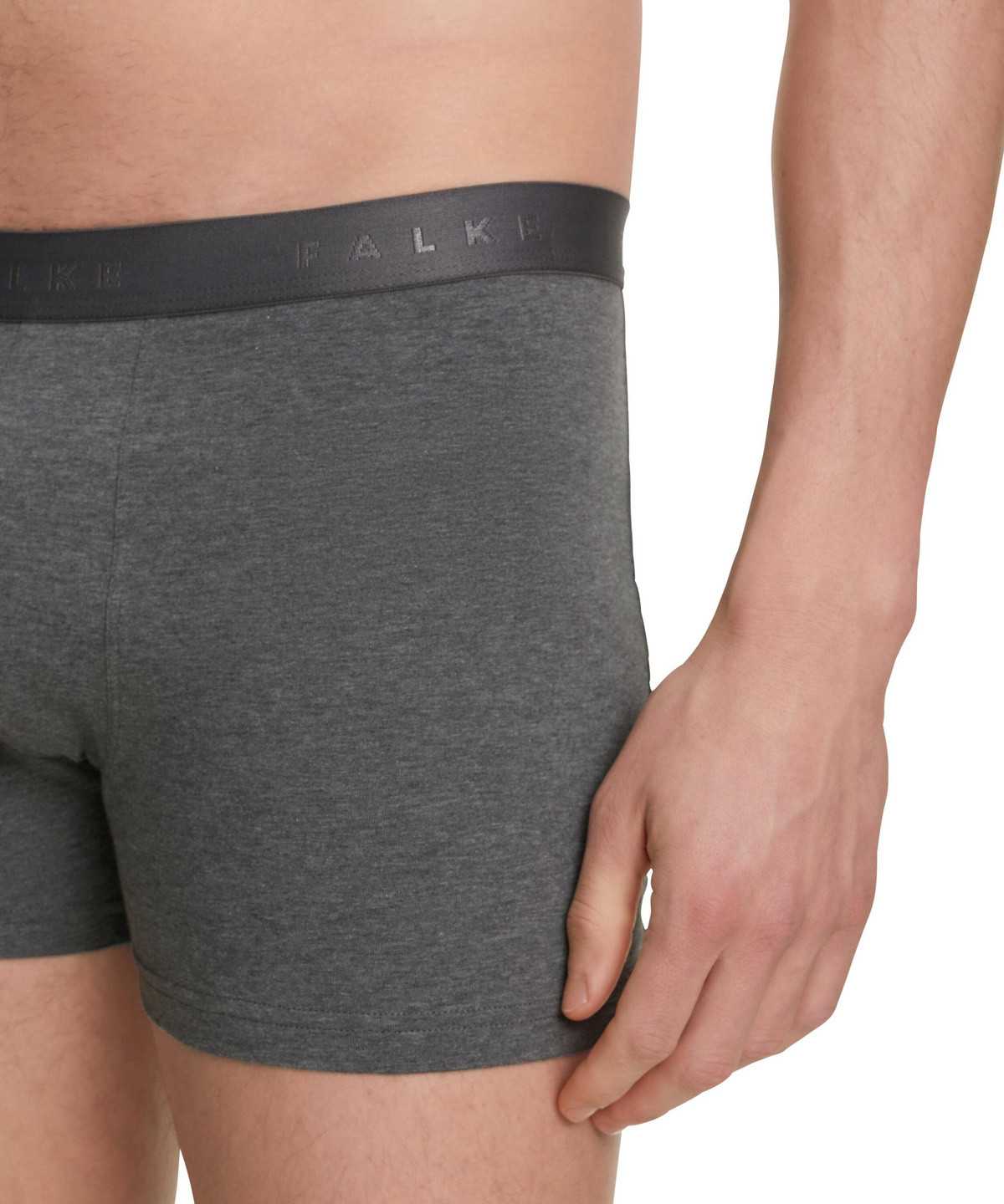 Men Falke 2-Pack Boxer Daily Comfort Boxer & Slips Grey | XIEHCY921