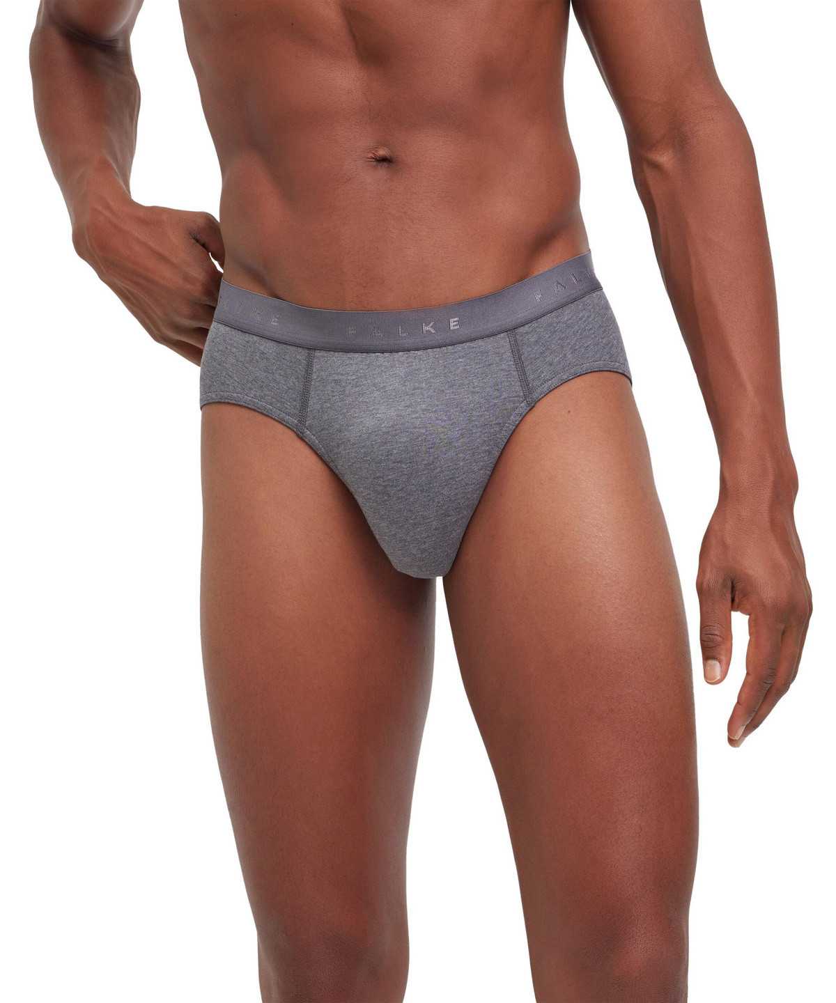 Men Falke 2-Pack Slip Daily Comfort Briefs Grey | ILUDEZ436