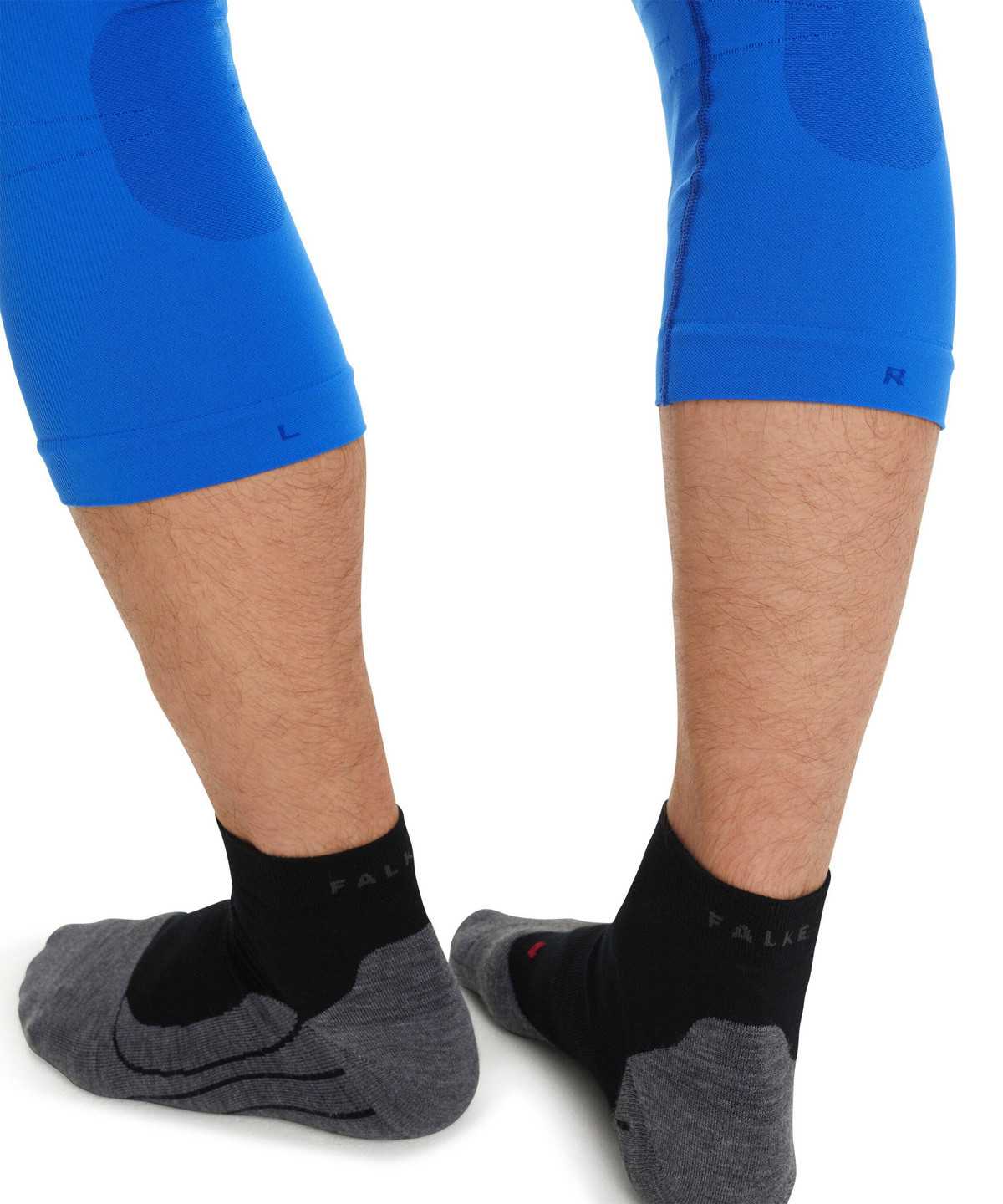 Men Falke 3/4 Tights Warm Tights Blue | ZKSDQA063