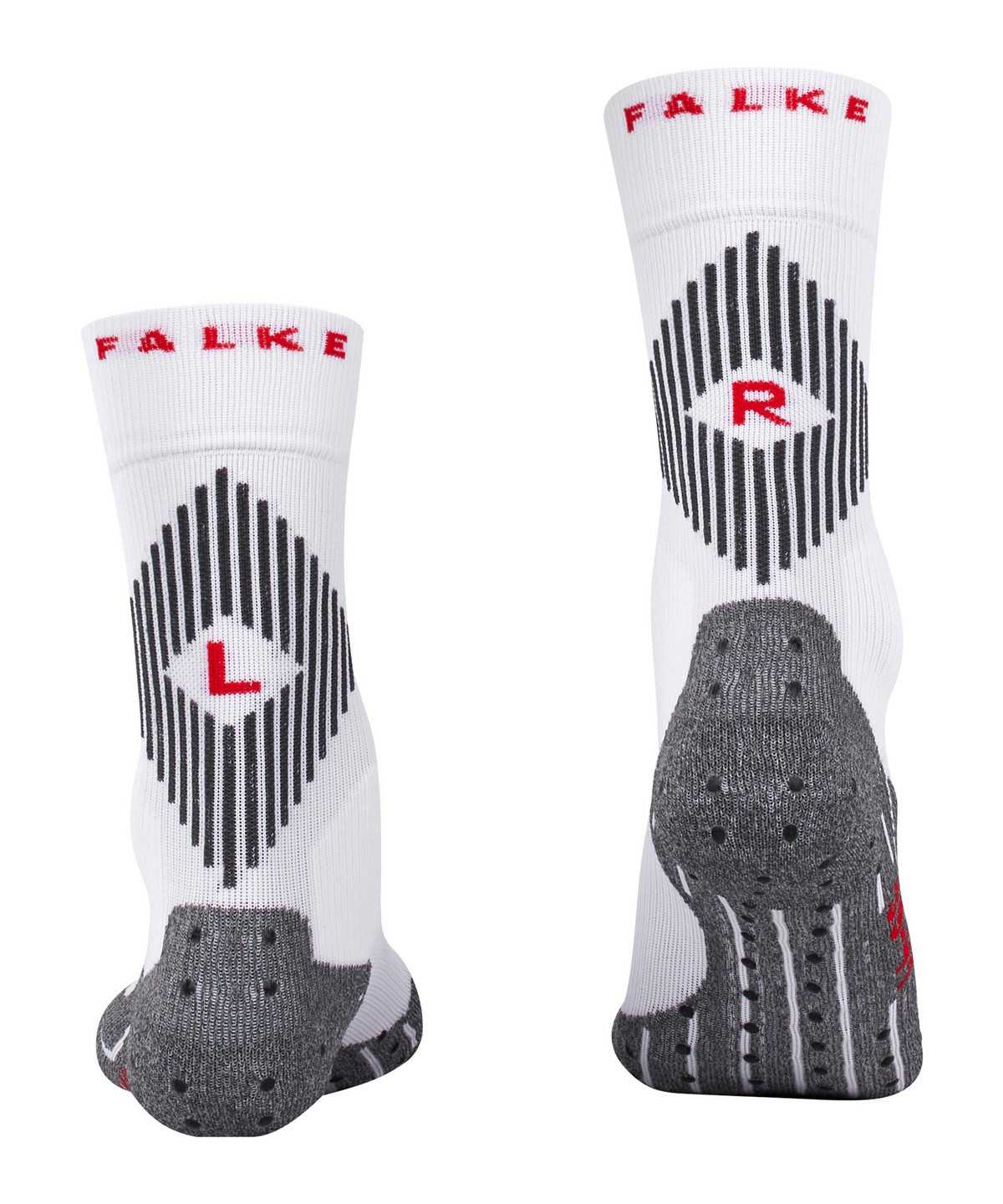 Men Falke 4GRIP Stabilizing Socks Socks White | NERATI983