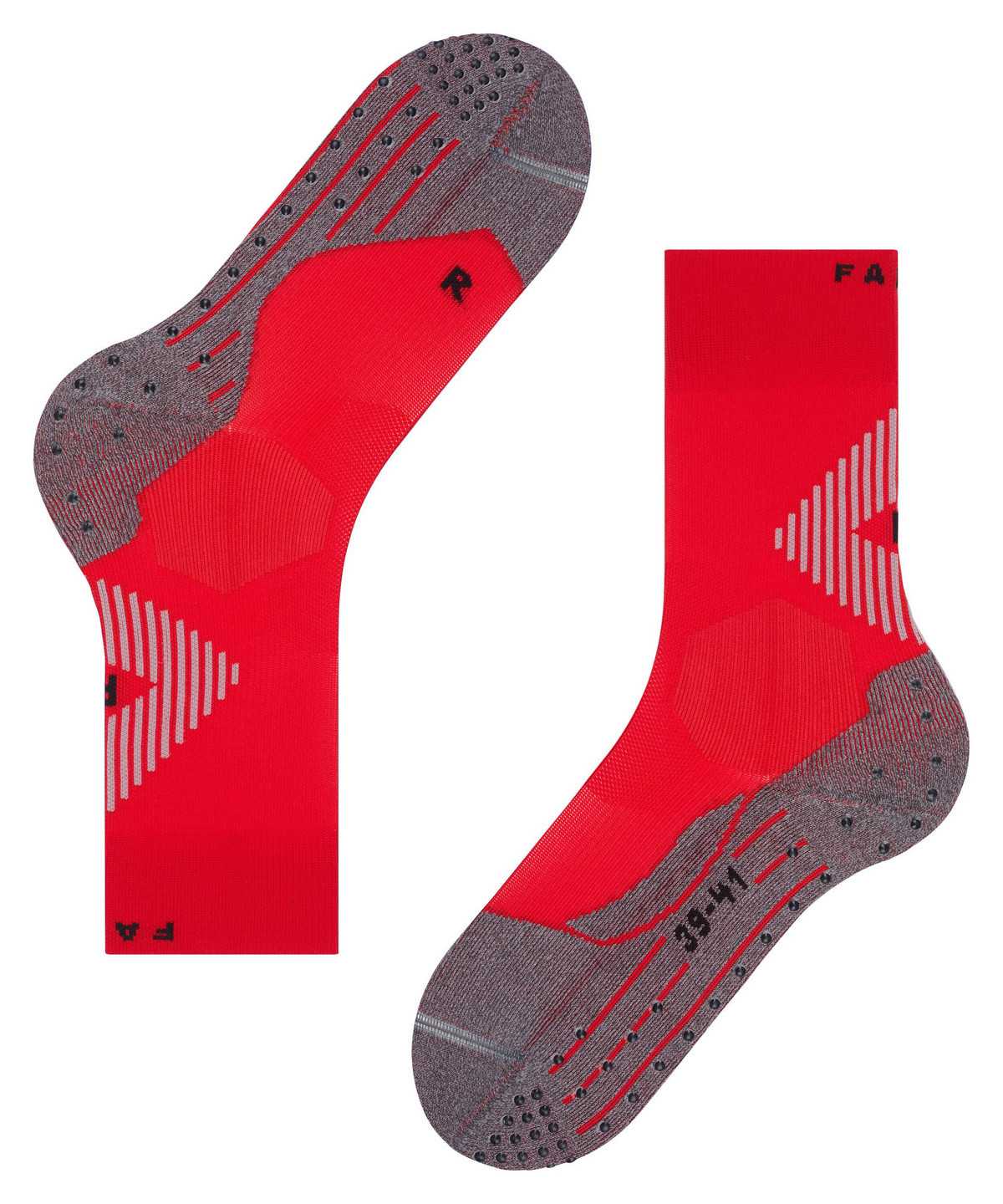 Men Falke 4GRIP Stabilizing Socks Socks Red | BIOZRT769