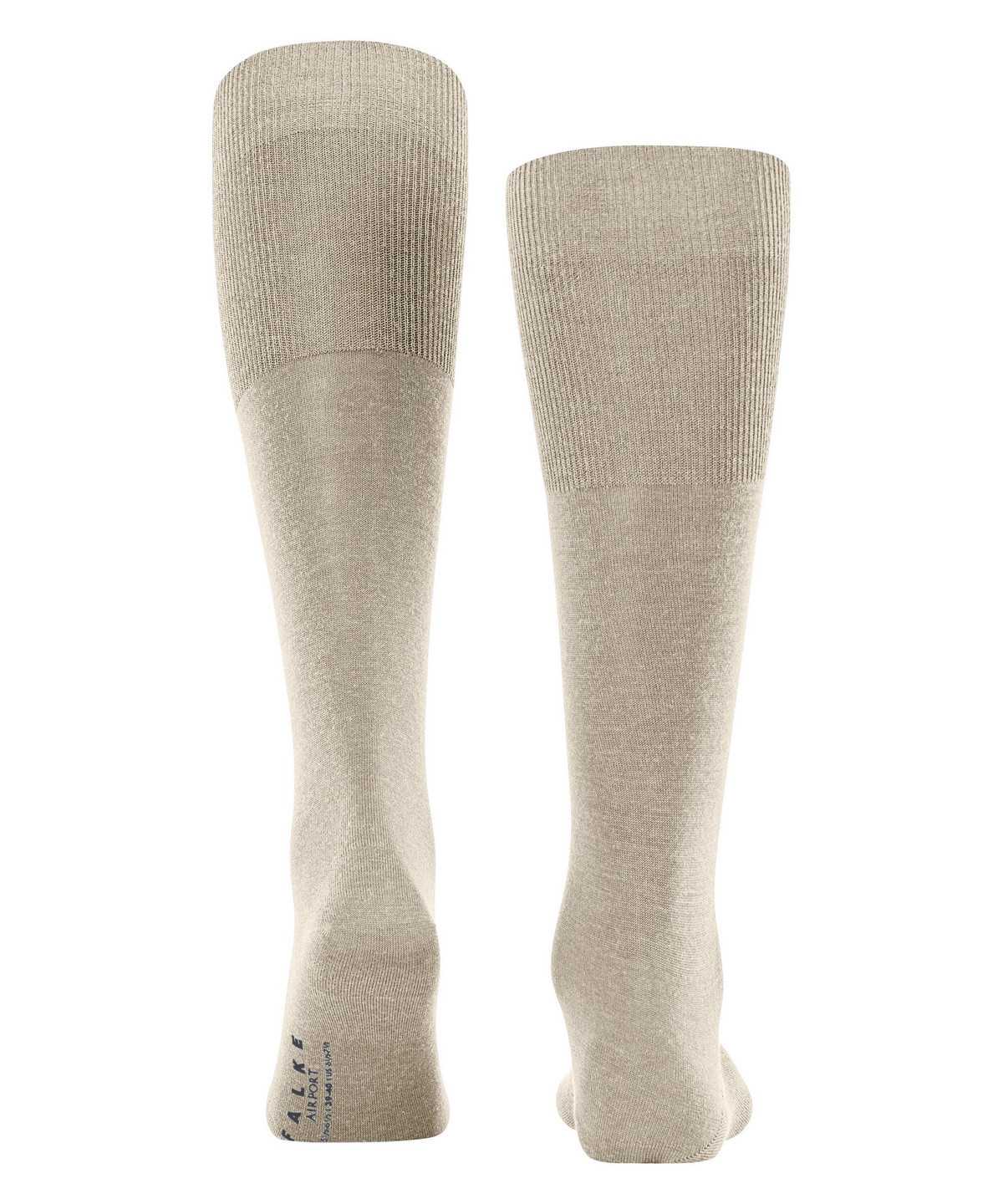 Men Falke Airport Knee-high Socks Socks Beige | HJSWZD782