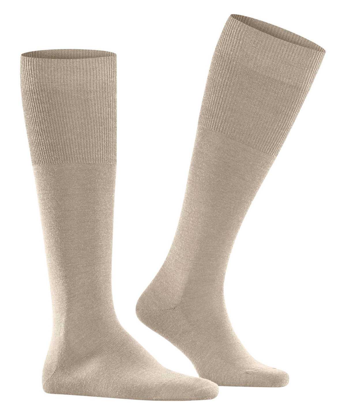 Men Falke Airport Knee-high Socks Socks Beige | HJSWZD782