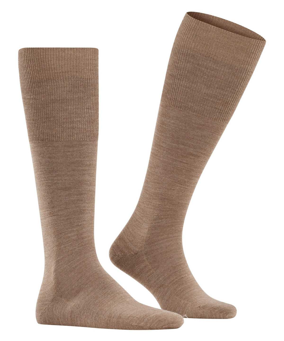 Men Falke Airport Knee-high Socks Socks Brown | WUETDP287