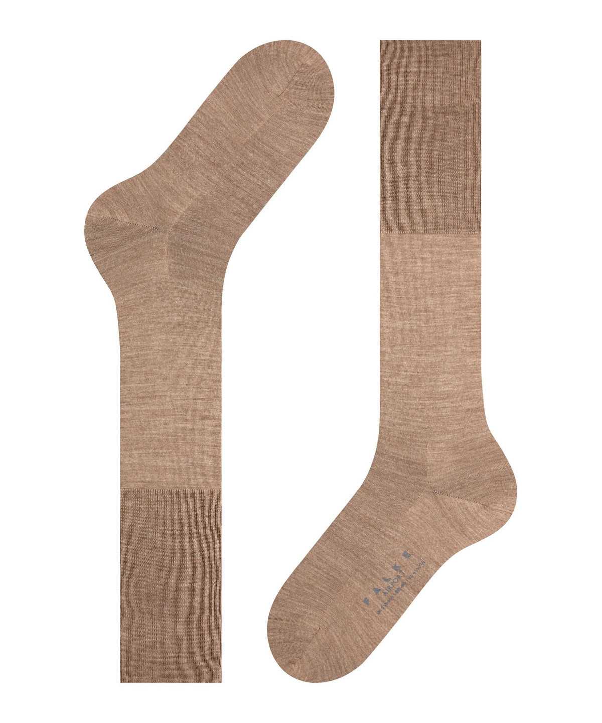 Men Falke Airport Knee-high Socks Socks Brown | WUETDP287