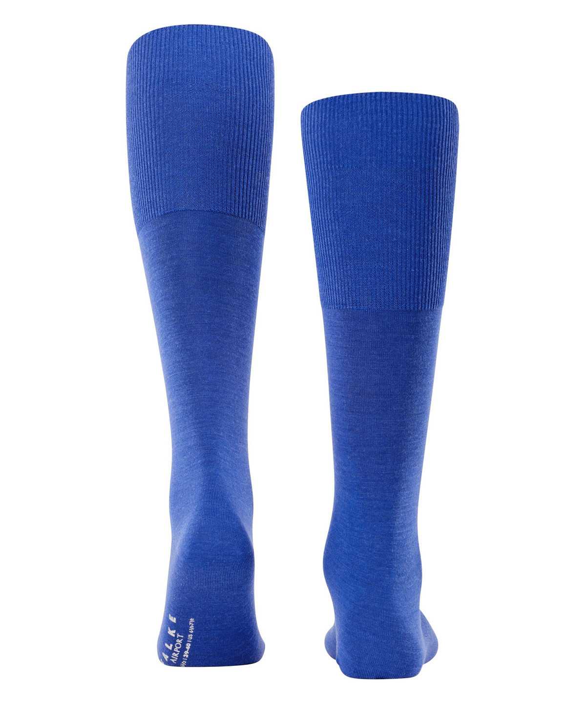 Men Falke Airport Knee-high Socks Socks Blue | TJGFBU531