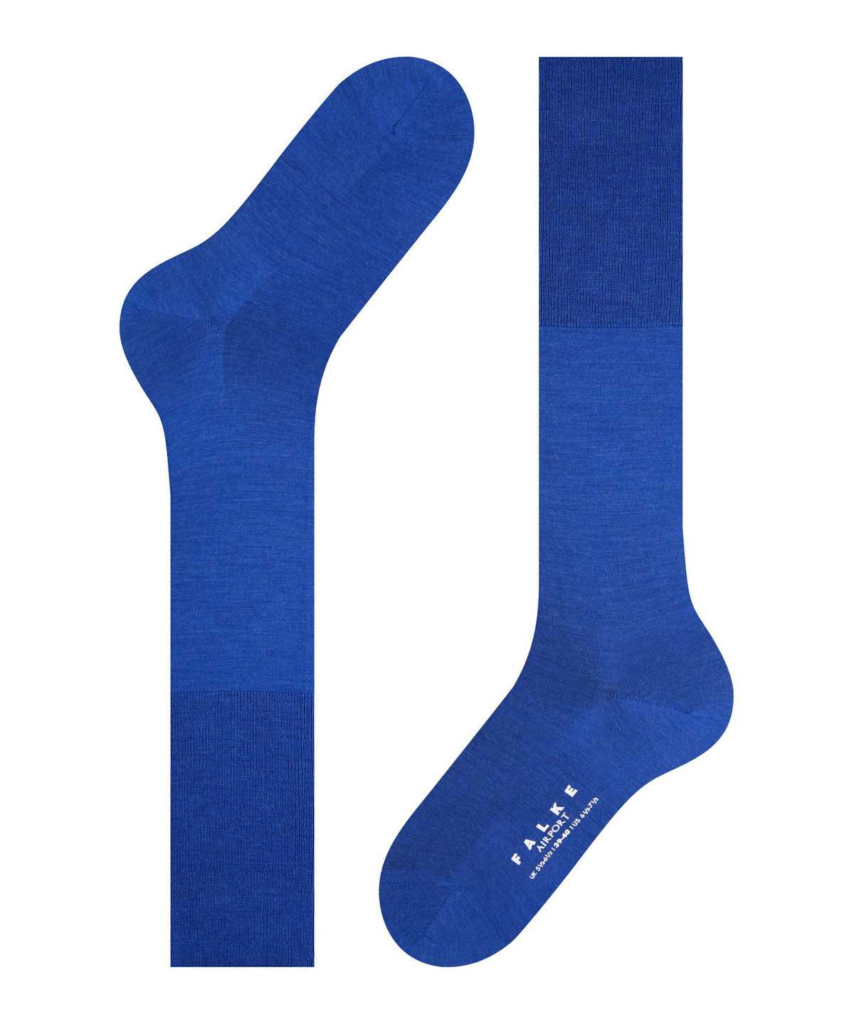 Men Falke Airport Knee-high Socks Socks Blue | TJGFBU531