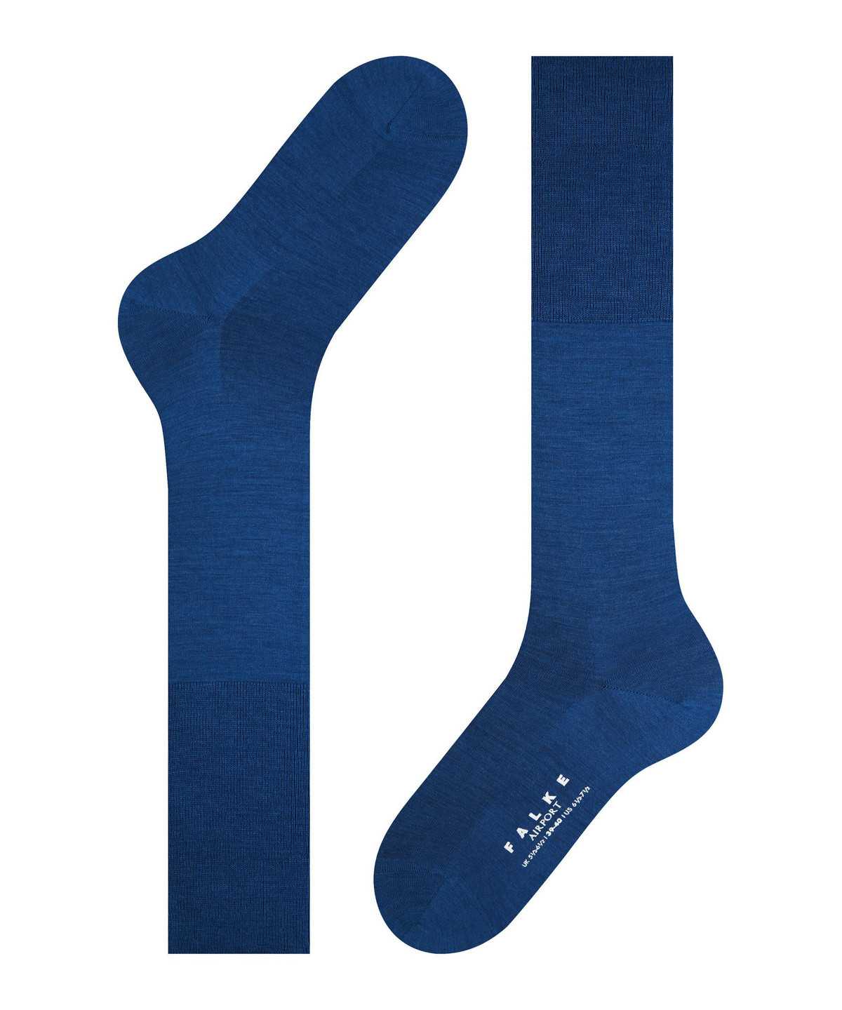 Men Falke Airport Knee-high Socks Socks Blue | IAGKTH812