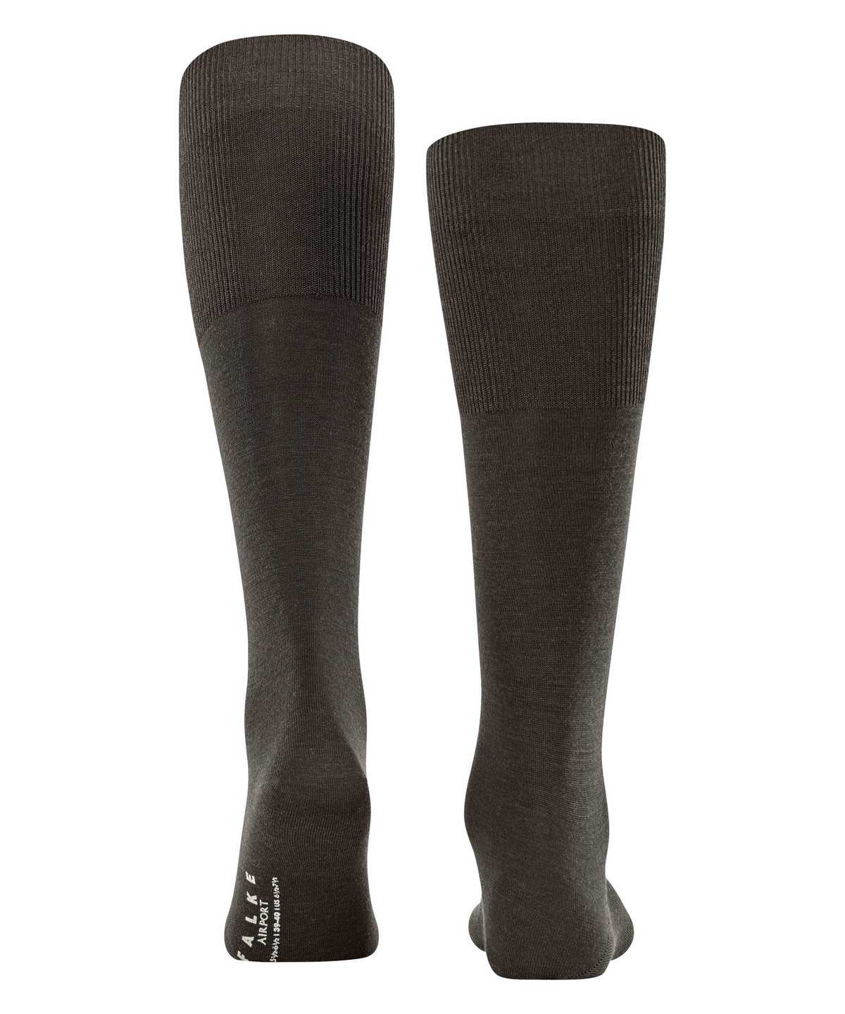 Men Falke Airport Knee-high Socks Socks Brown | NKJTUB874