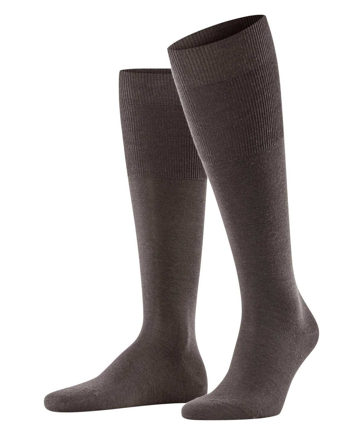 Men Falke Airport Knee-high Socks Socks Brown | NKJTUB874