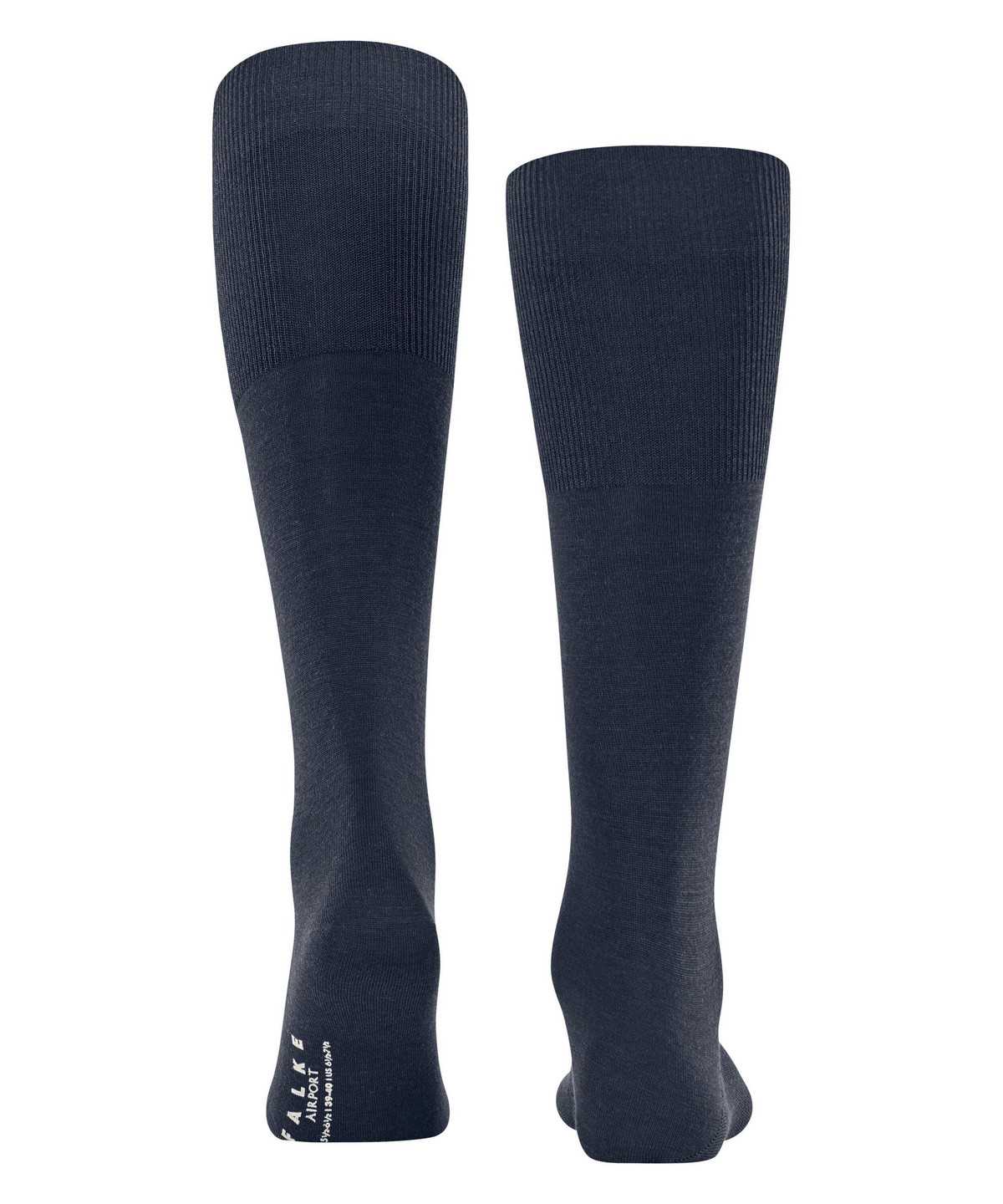 Men Falke Airport Knee-high Socks Socks Blue | CSWVZJ015