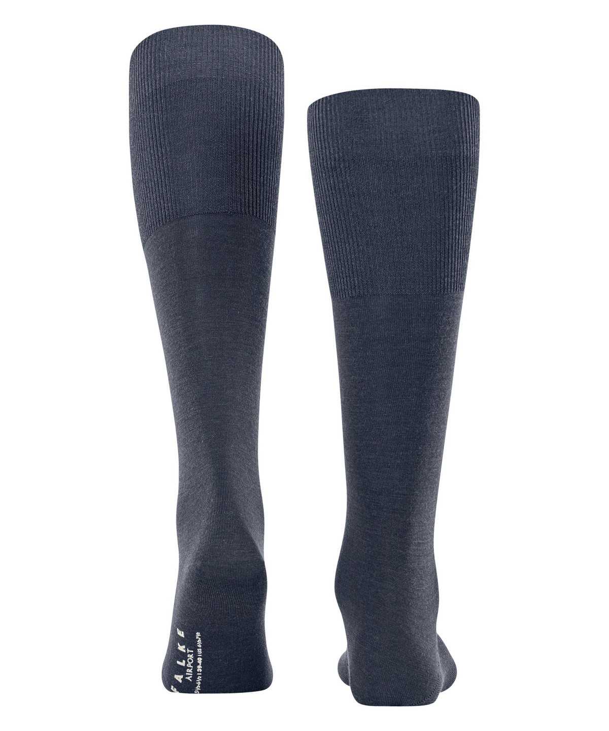 Men Falke Airport Knee-high Socks Socks Blue | AZGQIO710