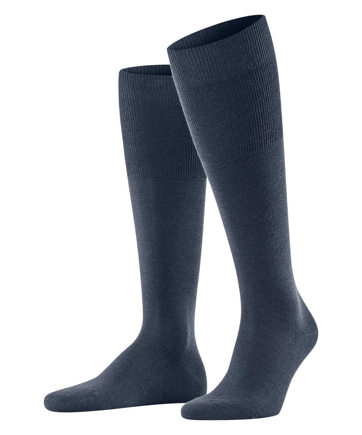 Men Falke Airport Knee-high Socks Socks Blue | AZGQIO710