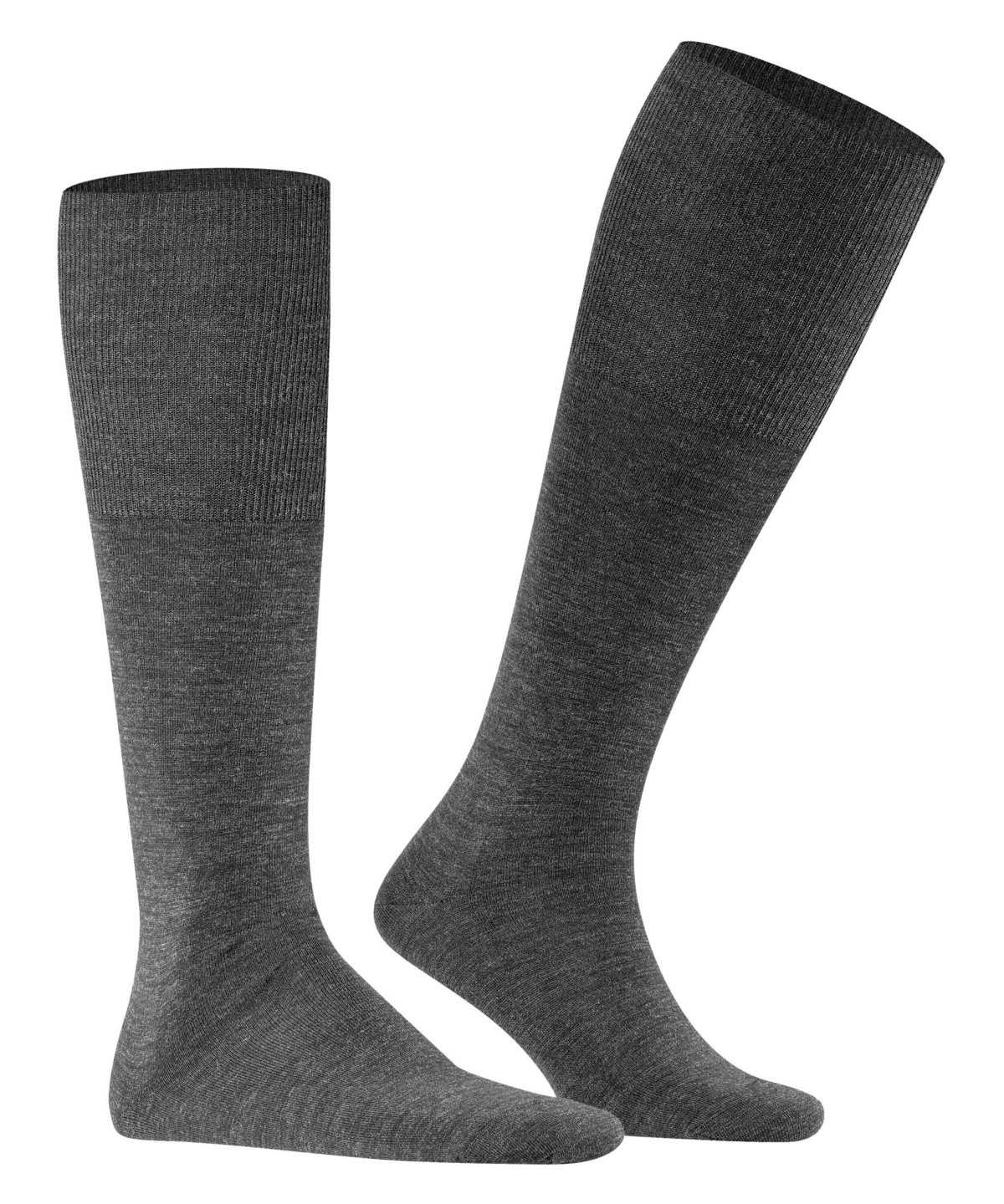 Men Falke Airport Knee-high Socks Socks Grey | UOGIBY289