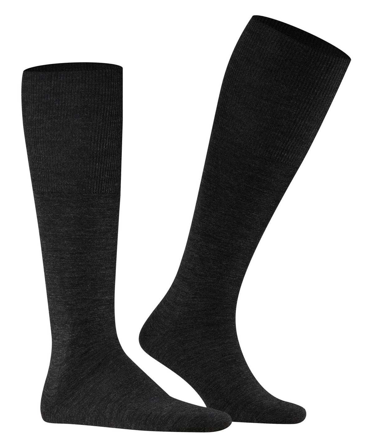 Men Falke Airport Knee-high Socks Socks Grey | BSDGHP607