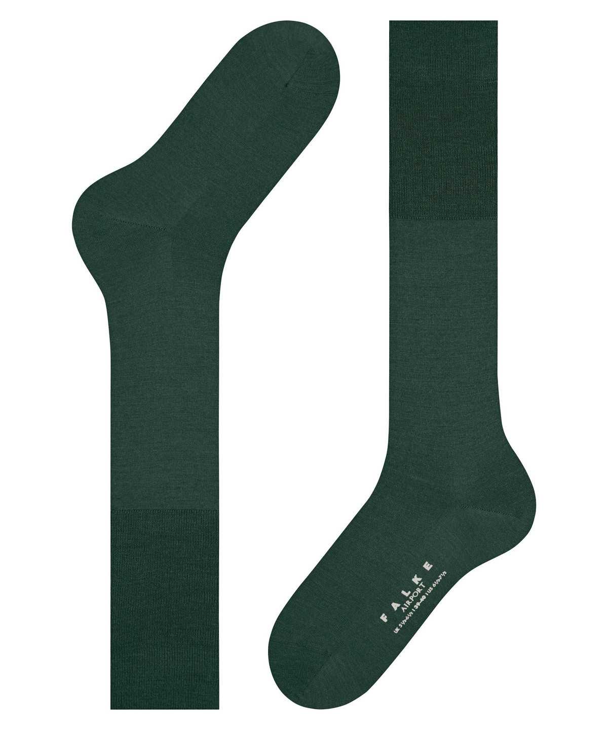 Men Falke Airport Knee-high Socks Socks Green | MXVDFS142