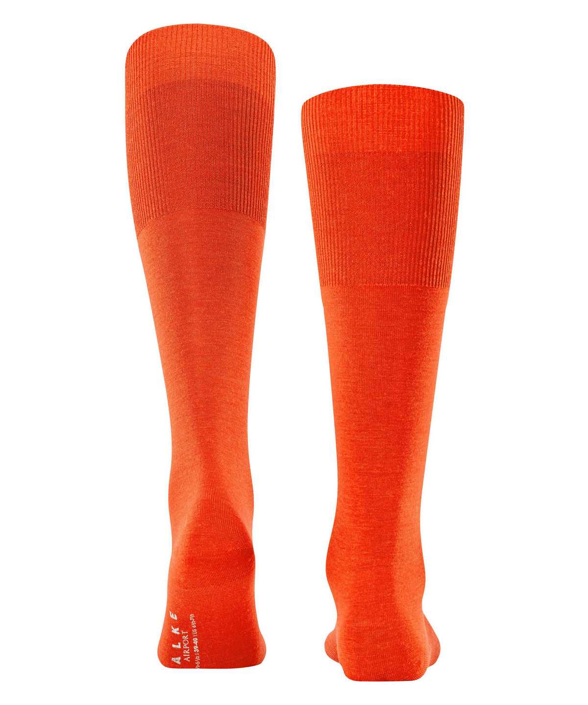 Men Falke Airport Knee-high Socks Socks Orange | LNZYOQ914