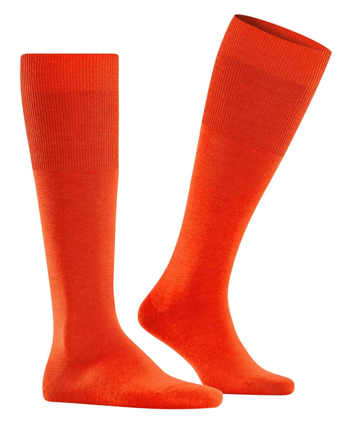 Men Falke Airport Knee-high Socks Socks Orange | LNZYOQ914