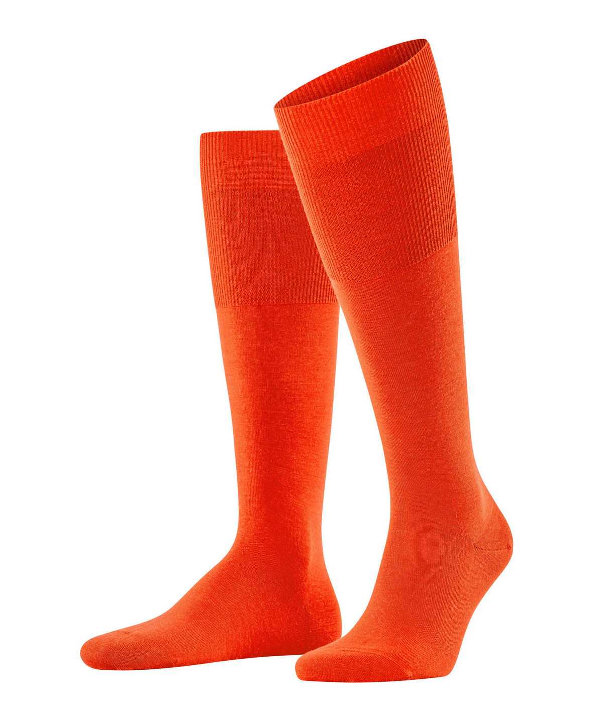 Men Falke Airport Knee-high Socks Socks Orange | LNZYOQ914