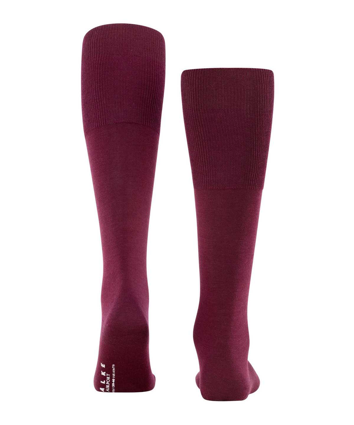 Men Falke Airport Knee-high Socks Socks Red | FZNXRJ691