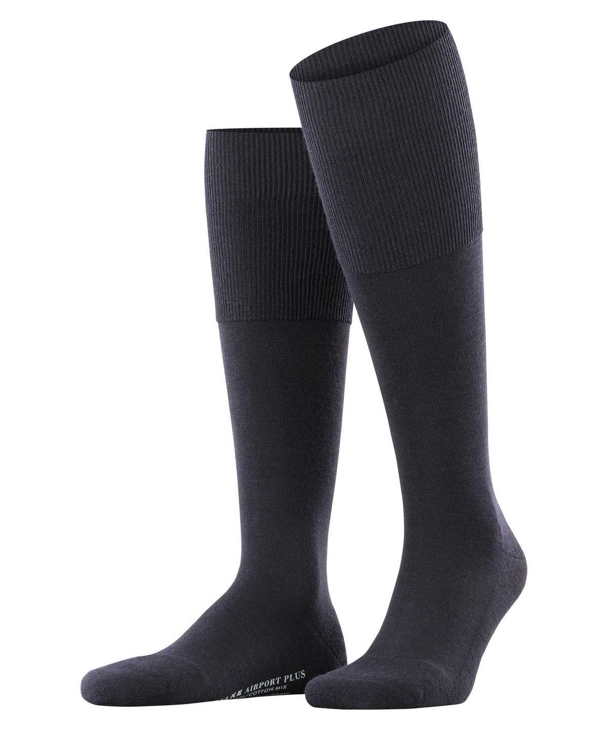 Men Falke Airport Plus Knee-high Socks Socks Blue | YOIPRU319