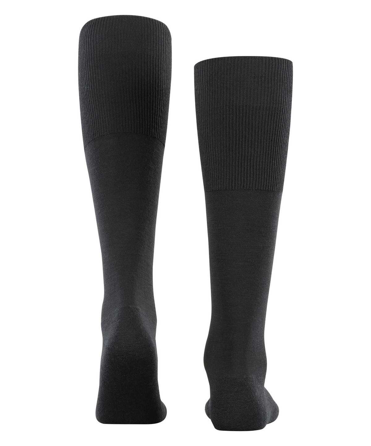 Men Falke Airport Plus Knee-high Socks Socks Black | JLESFM421