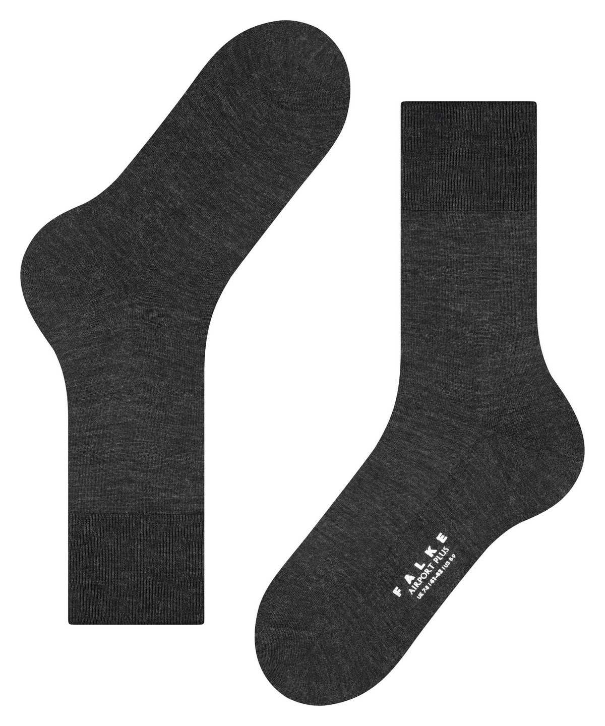 Men Falke Airport Plus Socks Socks Grey | QMYVNE845