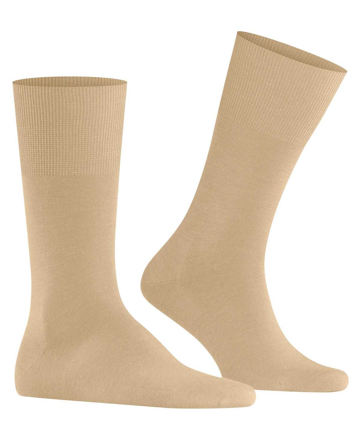 Men Falke Airport Socks Socks Beige | AJCBRT784