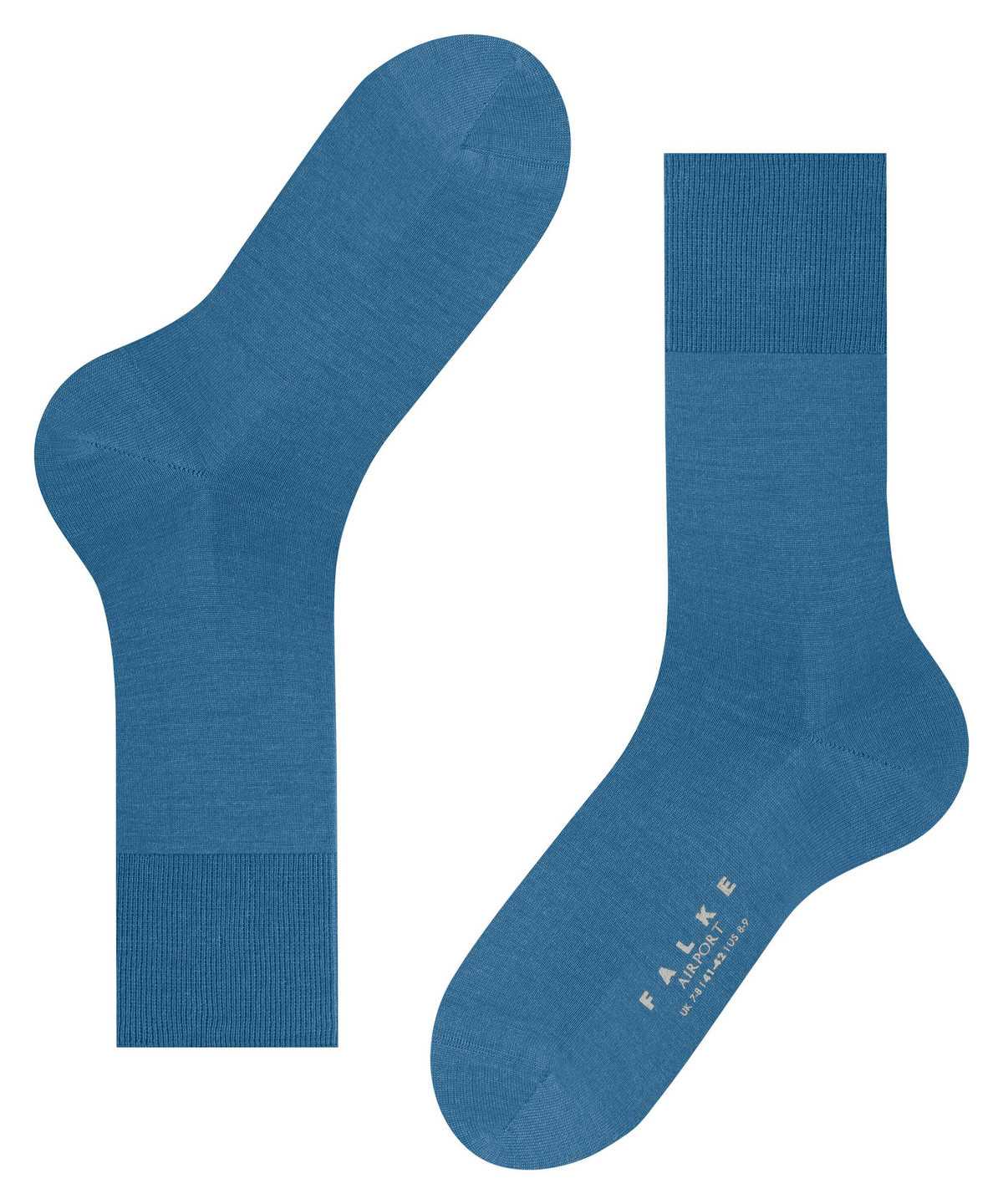 Men Falke Airport Socks Socks Blue | CJKNPD517