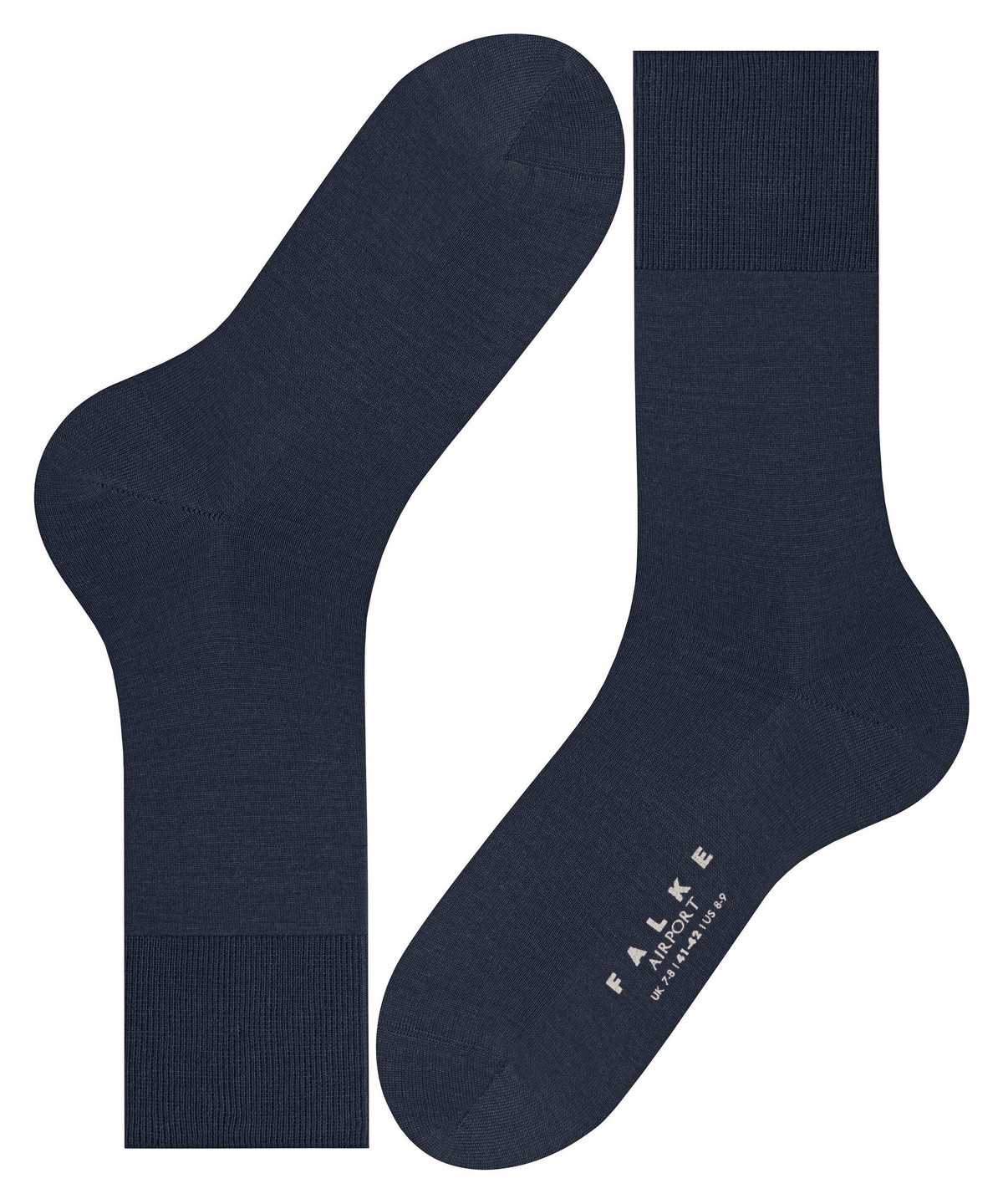 Men Falke Airport Socks Socks Blue | CZBXSN469