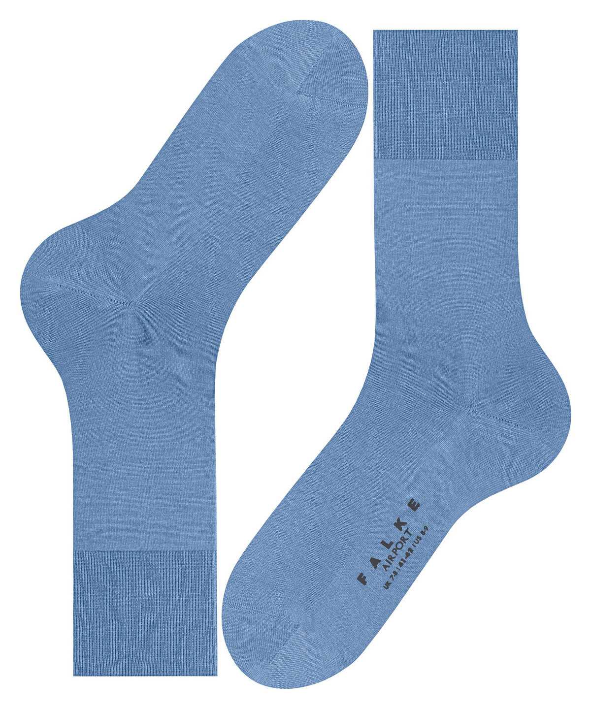 Men Falke Airport Socks Socks Blue | NGROAC867