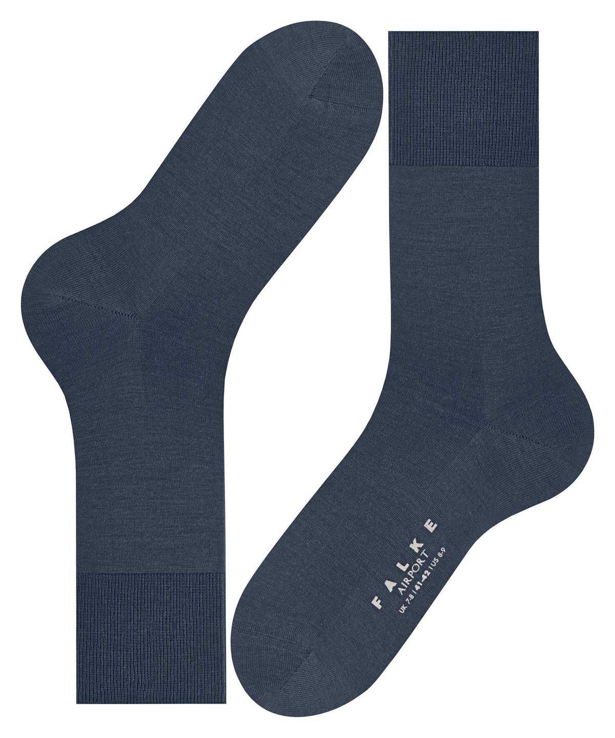 Men Falke Airport Socks Socks Blue | RUNIFG251