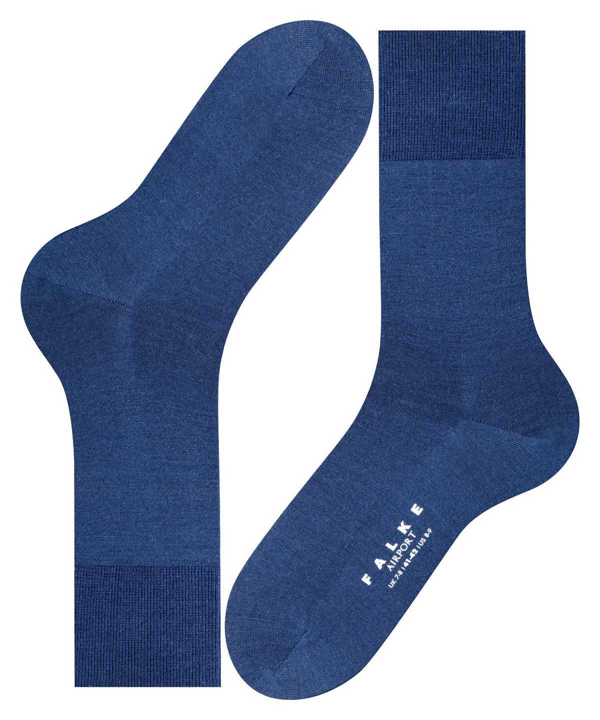 Men Falke Airport Socks Socks Blue | YWCKHL318