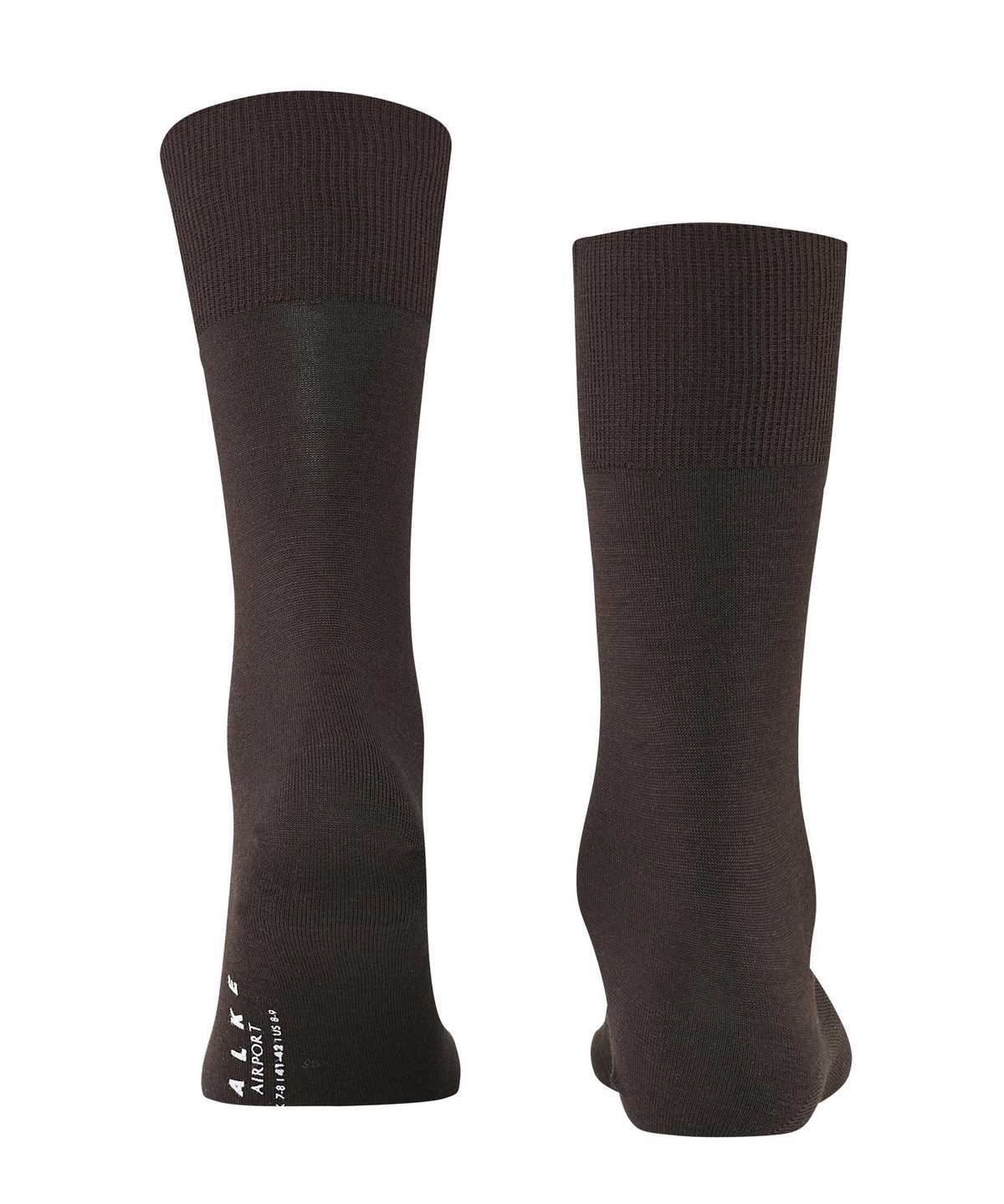 Men Falke Airport Socks Socks Brown | WJPGKQ137