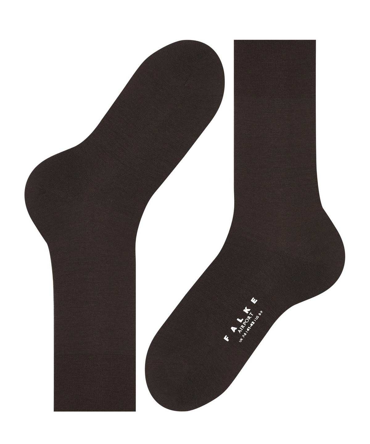 Men Falke Airport Socks Socks Brown | WJPGKQ137