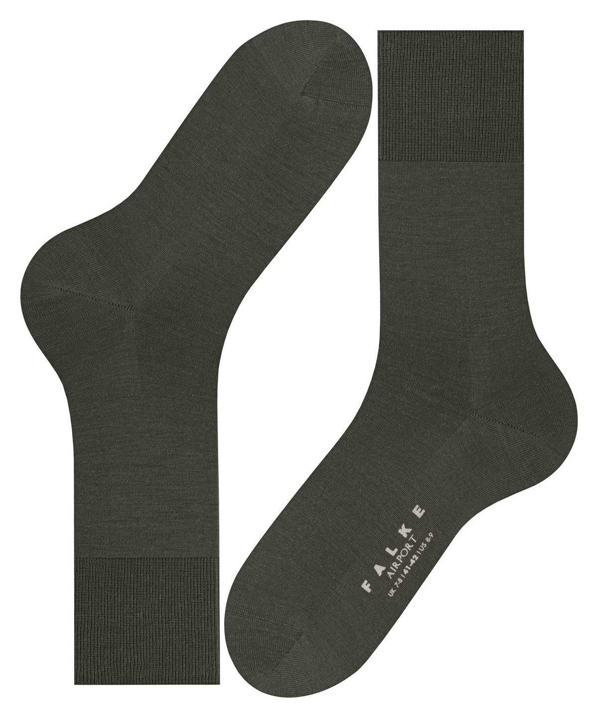 Men Falke Airport Socks Socks Green | CQHYAT125