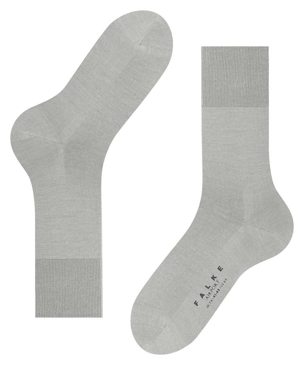 Men Falke Airport Socks Socks Grey | EXZAOQ698